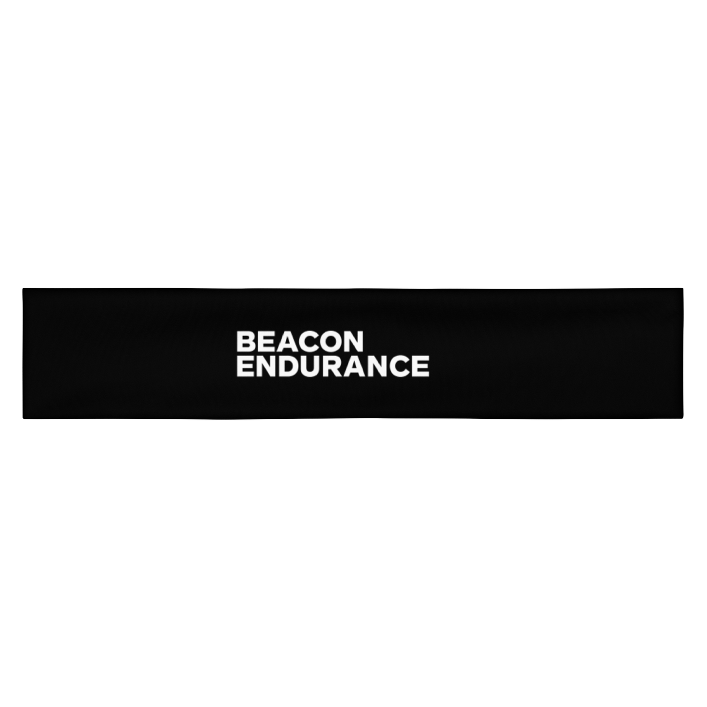 BE Small Text Headband (Black)