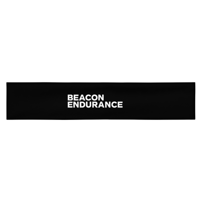 BE Small Text Headband (Black)