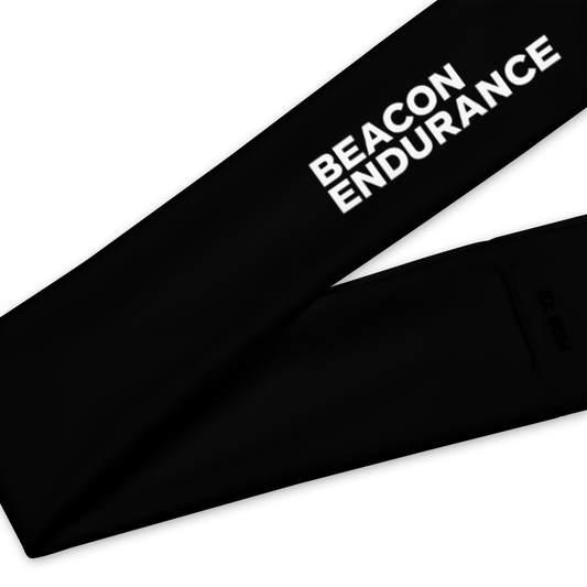 BE Small Text Headband (Black)