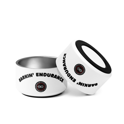 Barkin' Endurance Pet Bowl (White)