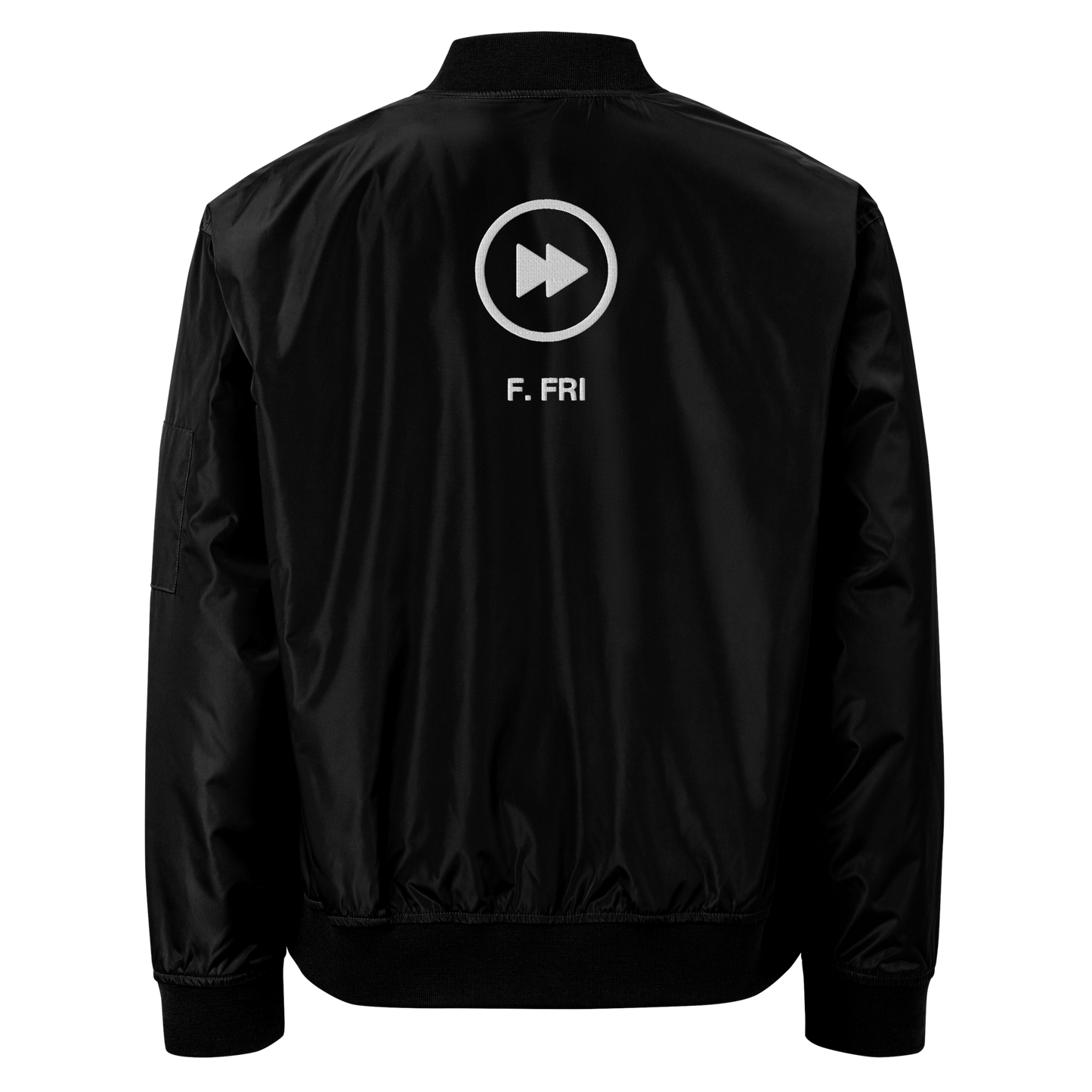 Fast Friday Bomber (Unisex, Black)