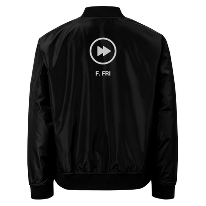 Fast Friday Bomber (Unisex, Black)