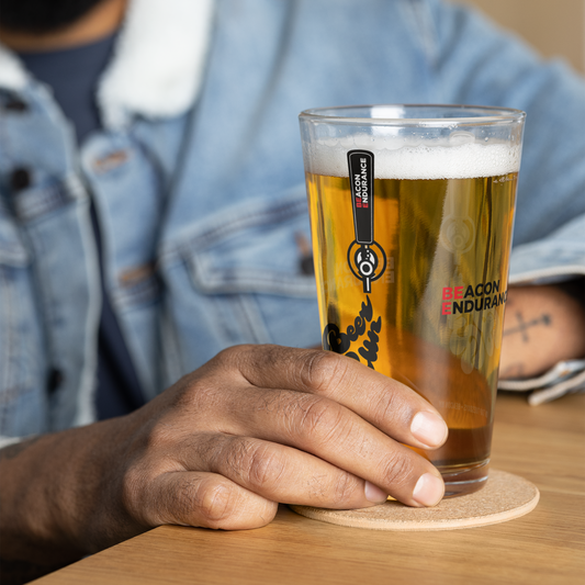 Beer Run Pint Glass