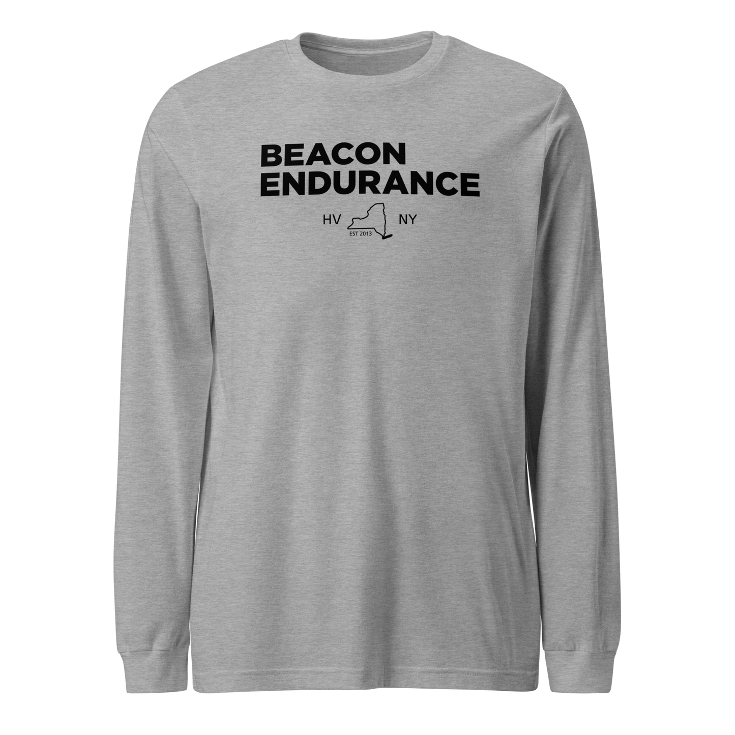 BE Map Long Sleeve Tee / Unisex (Multiple Colors/Black Logo)
