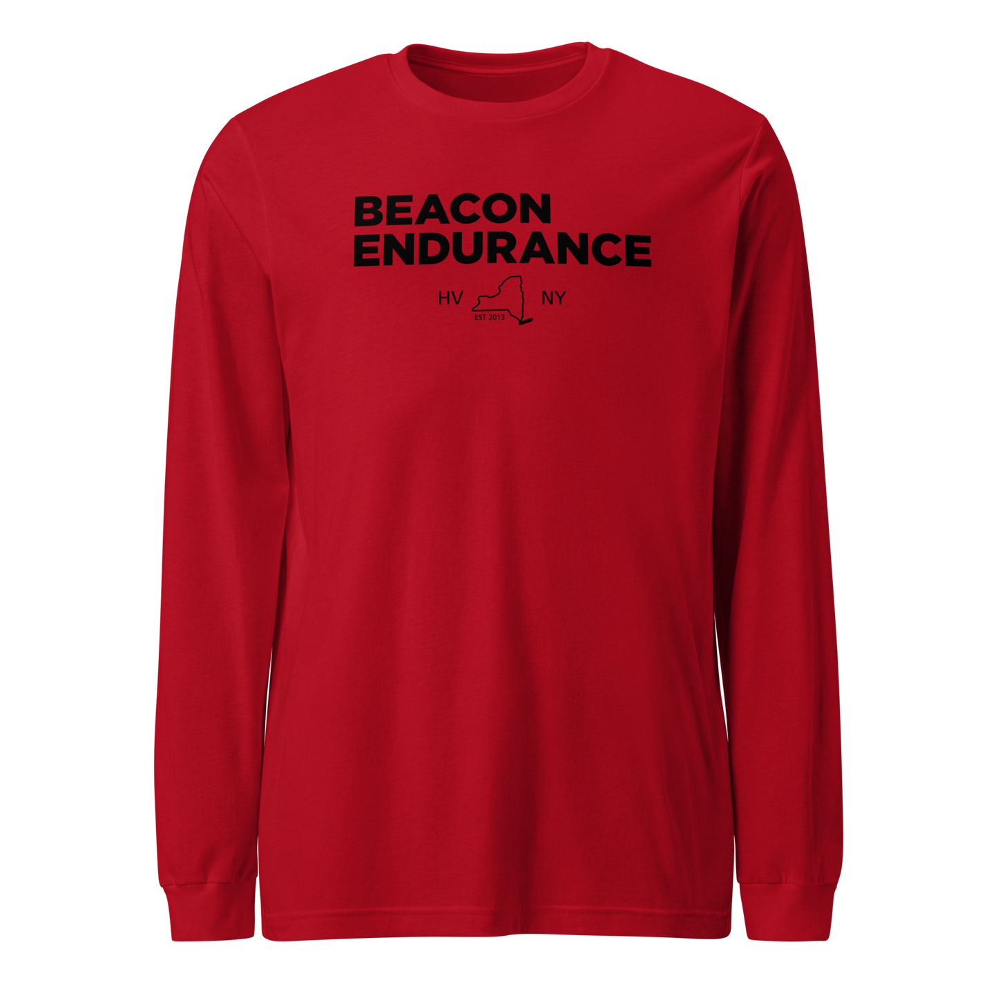BE Map Long Sleeve Tee / Unisex (Multiple Colors/Black Logo)