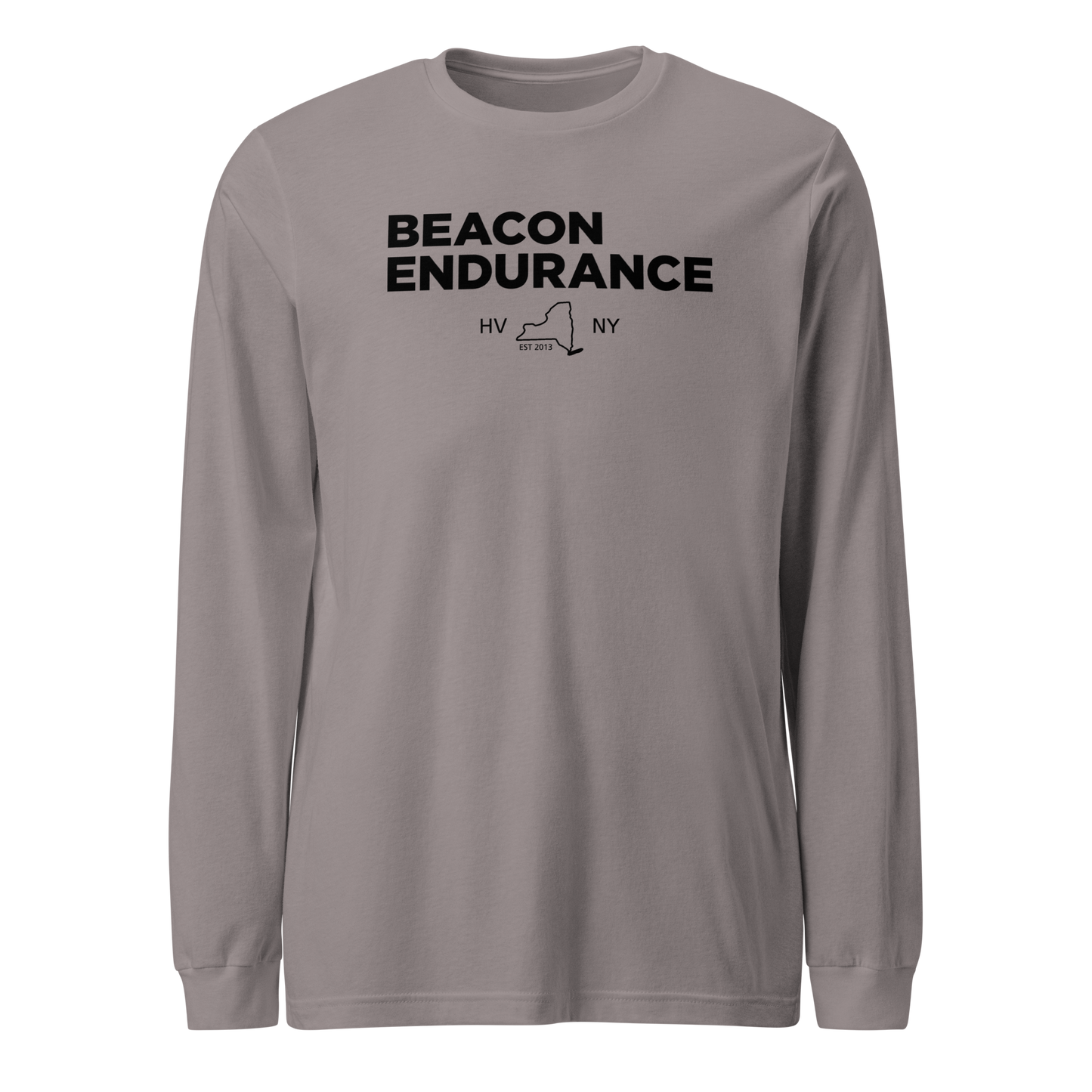 BE Map Long Sleeve Tee / Unisex (Multiple Colors/Black Logo)