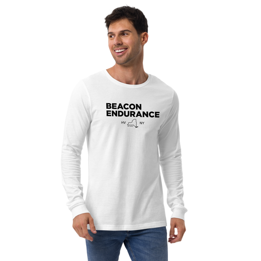 BE Map Long Sleeve Tee / Unisex (Multiple Colors/Black Logo)