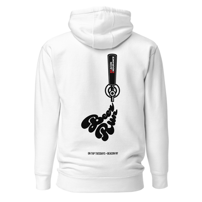 Beer Hoodie (Unisex, White)