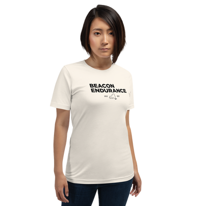 BE Map Short Sleeve Tee (Unisex, White/Vintage White/Grey