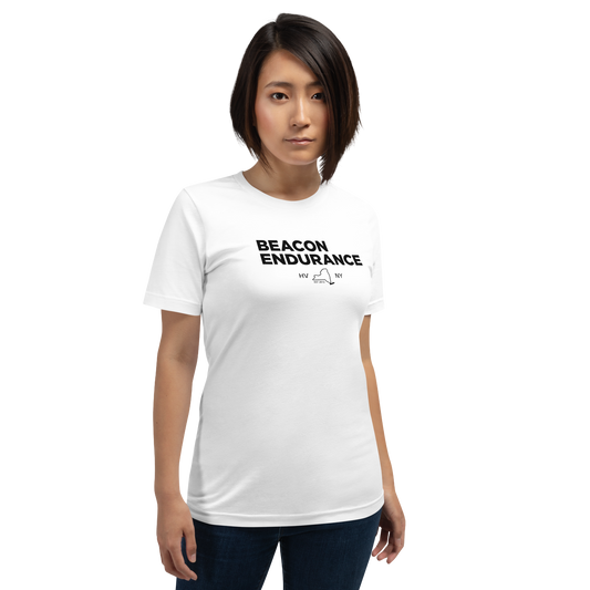 BE Map Short Sleeve Tee (Unisex, White/Vintage White/Grey
