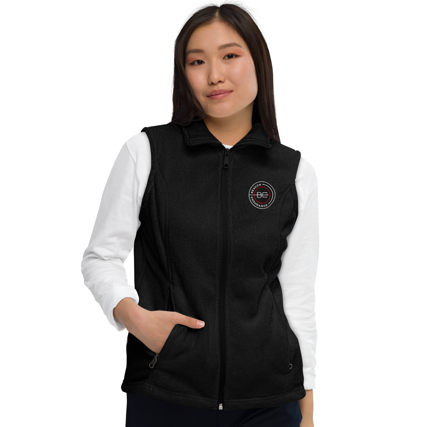 BE Columbia Fleece Vest (Women's, Black)